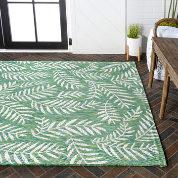 Nevis Palm Frond Indoor/outdoor Area Rug